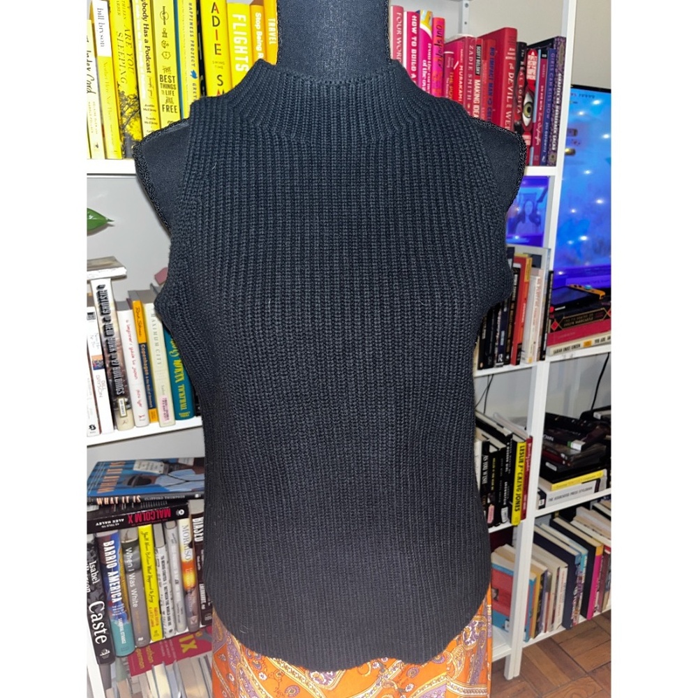 Mock Sweater Tank Top